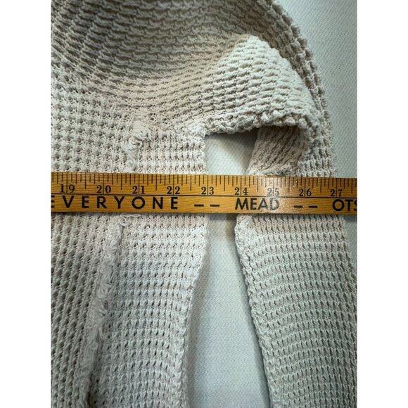 Free People Womens Cold Shoulder Knit Sweater Ivory Size XS Cream - Picture 8 of 13